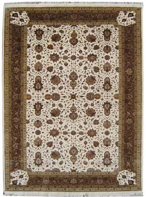 Hand Knotted Woollen Carpet (ABC-502)