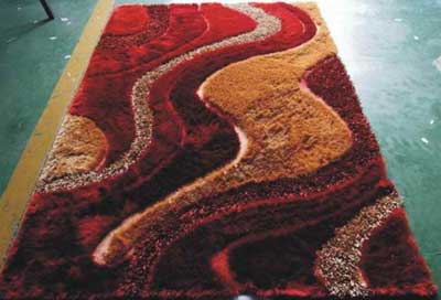 Handmade Shaggy Carpet (ABC-105)