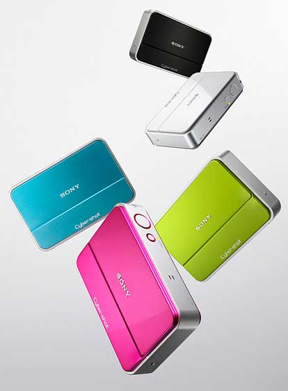 Sony Cyber Shot, Color : MAINLY WHITE, BLACK, PINK, BLUE