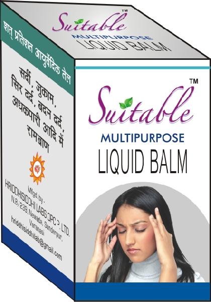 Balm(liquid), for stuffy rainy nose, arthric pain, high altitude