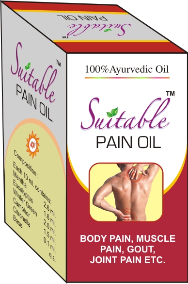 suitable Pain oil