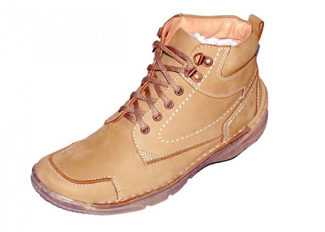 Tough Premium High Neck Leather Casual Shoe