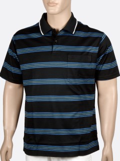 Men's Collar Stripes T-shirt