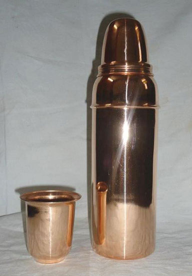 Copper Bottle 1 Ltr for Good Health