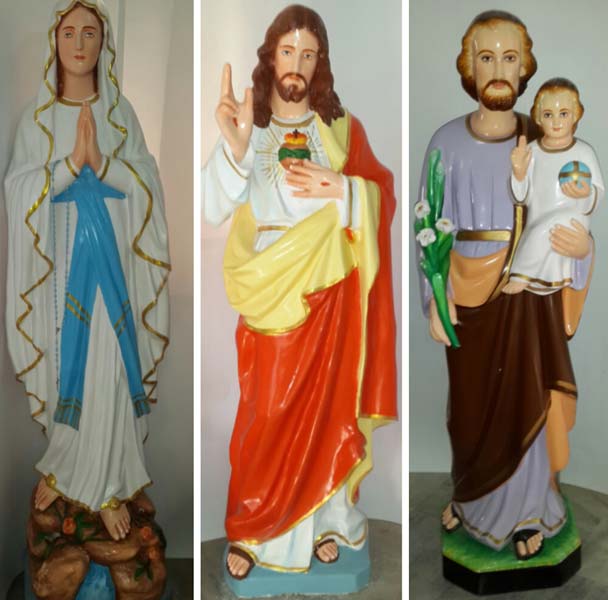 Fiberglass Religious Statues Manufacturer in Kollam Kerala India by St