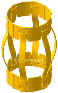 Hinged Non Weld Bow Spring Centralizer