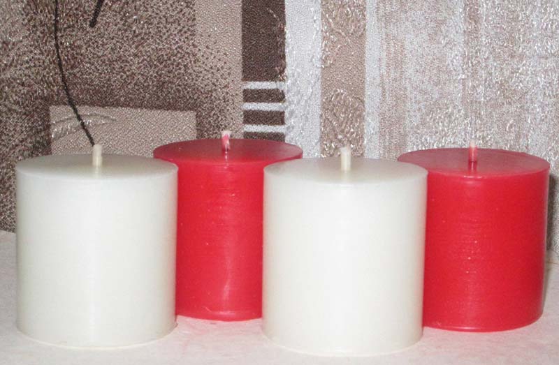 Short Pillar Candles