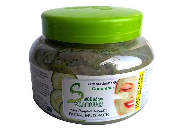 Soft Touch Cucumber Facial Mud Pack