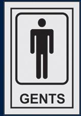 Gents Toilet Signage