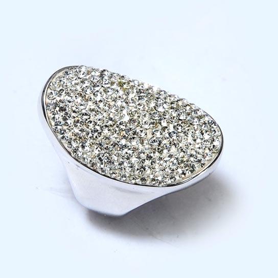 Designer Sterling Silver 925 Diamond Ring