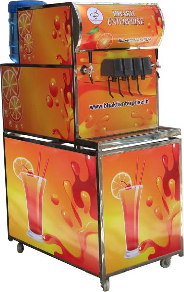 Bhakti full 120 kg. SS Soda Fountain Machine 4+2, Certification : ISI