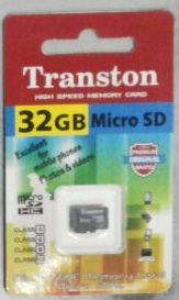 Micro SD cards 32 GB