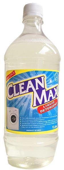 Cleanmax Liquid Detergent 1l & 5l.