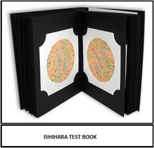 ISHIHARA TEST BOOK