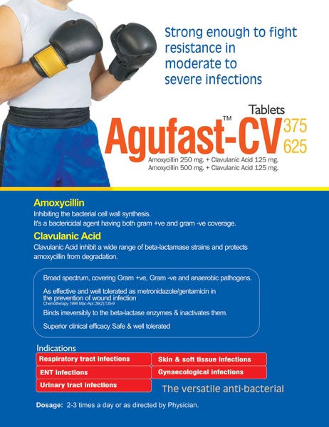 Agufast Cv Tablet 375 Mg