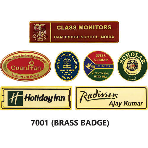 brass badges