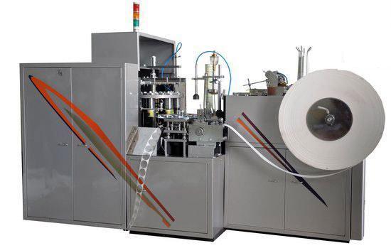 Automatic Paper Cup Making Machine, Color : Grey