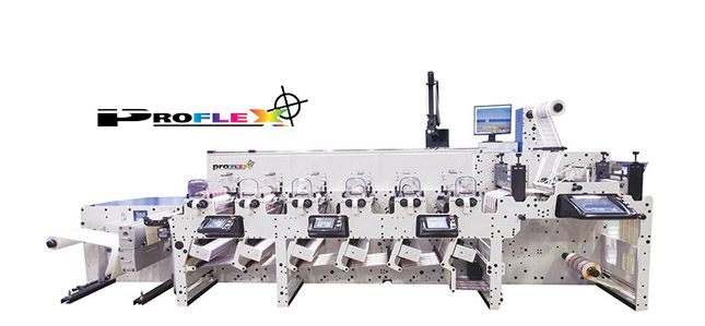 Flexographic printing press