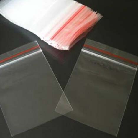 Plastic Zip Lock Bags, for Packaging, Feature : Easy Folding, Easy To Carry, Eco-Friendly