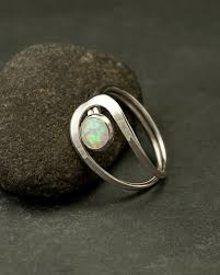 Silver Gemstone Rings