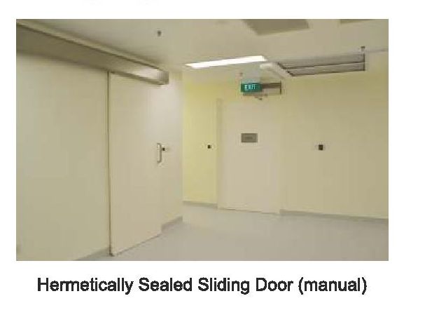 Manual Hermetically Sealed Sliding Door