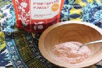 natural fresh pomegranate powder