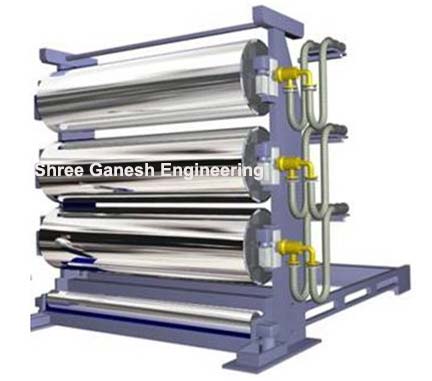 Mild Steel 7 Roller Calendering Machine, 3 kW at best price in Surat | ID:  2850789010191