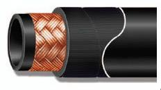 wire braided hydraulic hose