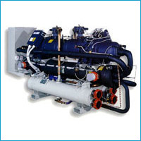 Semi Hermatic air cooled compressor