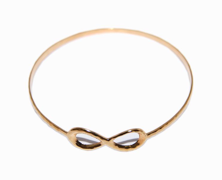 Simple Gold Plating Bangle