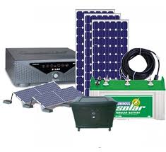 Solar ups battery