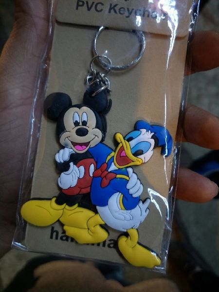 Promotional silicon keychain