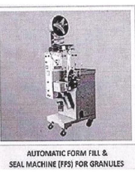 Automatic Form Fill & Seal Machine (FFS) for Granules