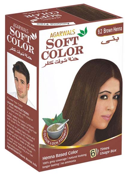 Brown Henna Dyes