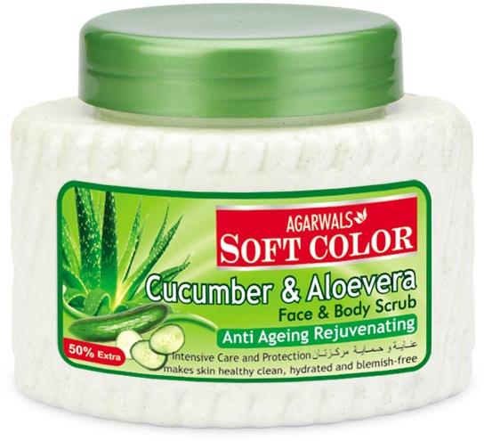 Cucumber Scrub, Aloevera Scrub