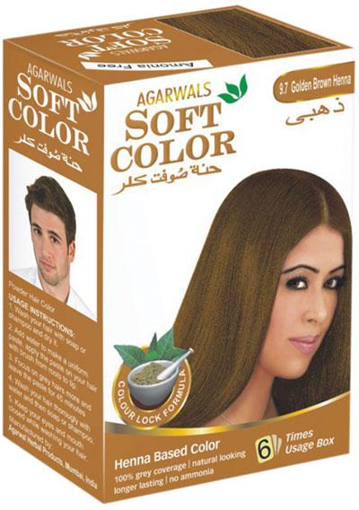 Golden Brown Henna Hair Dyes