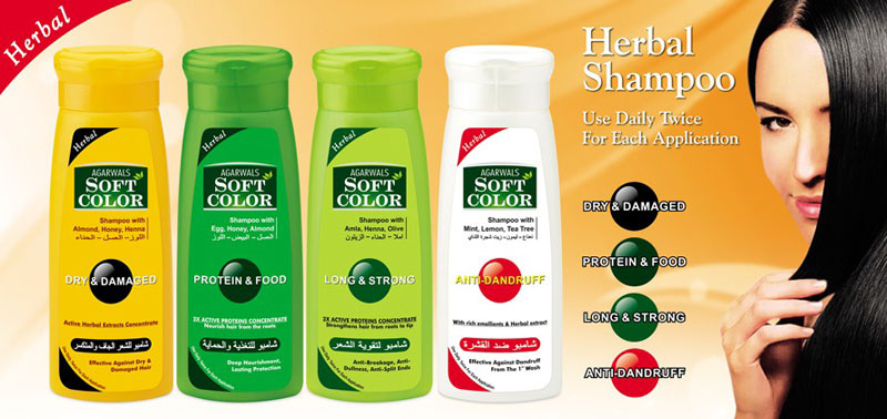 herbal shampoo