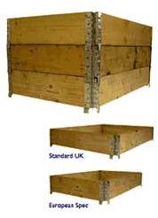 Wooden Pallet Collars