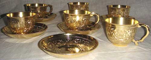 Tea Cups, Saucers