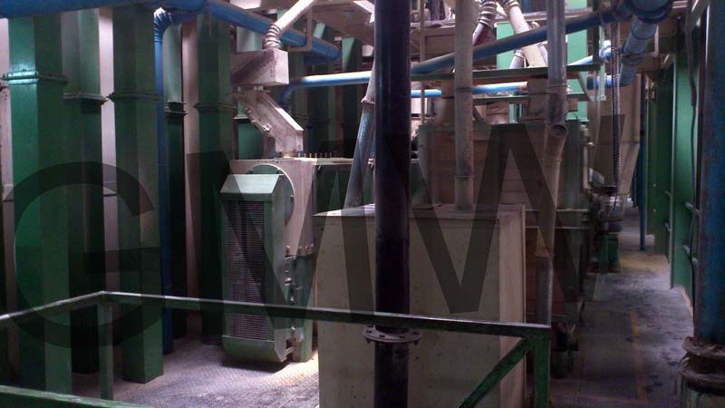 100-500kg Electric Flour Mill Plant, Production Capacity : 10kg/h