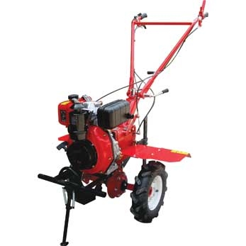 Agricultural rotary tillers