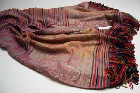 Jacquard Shawl