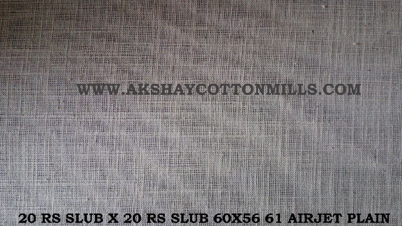 Grey Fabric Cotton Linen Look