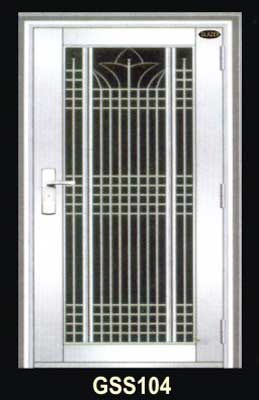 GS - 104 Stainless Steel Security Doors