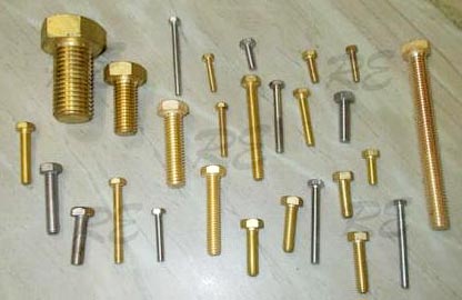 Brass Hex Head Bolts