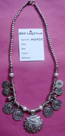 Metal Fashion Necklace -02, Style : Antique