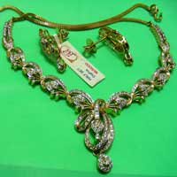 Diamond Necklace Set (1447-HS)