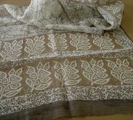 Hand Block Printed Scarves-HBS-09