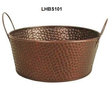 Rectangular Non Polished Metal Basket, for Home decorative, Basket Type : Wire Mesh, Solid