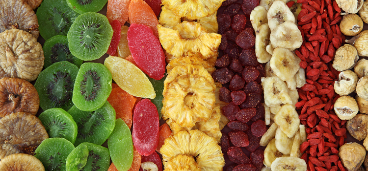 dehydrated fruits